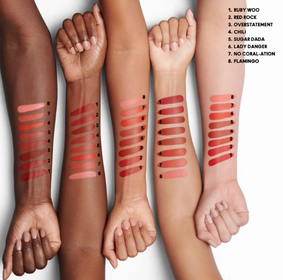 Mac Cosmetics Silky Matte Lipstick - Red Rock 3,5g képe 2